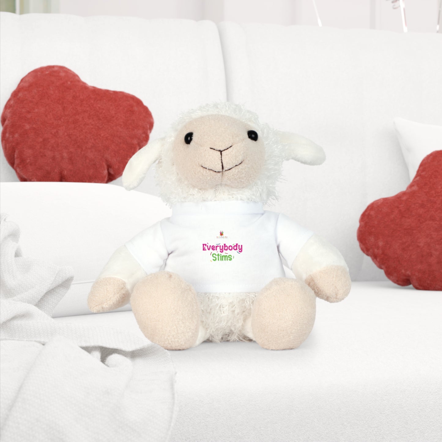 Plush Toy with Everybody Stims T-Shirt