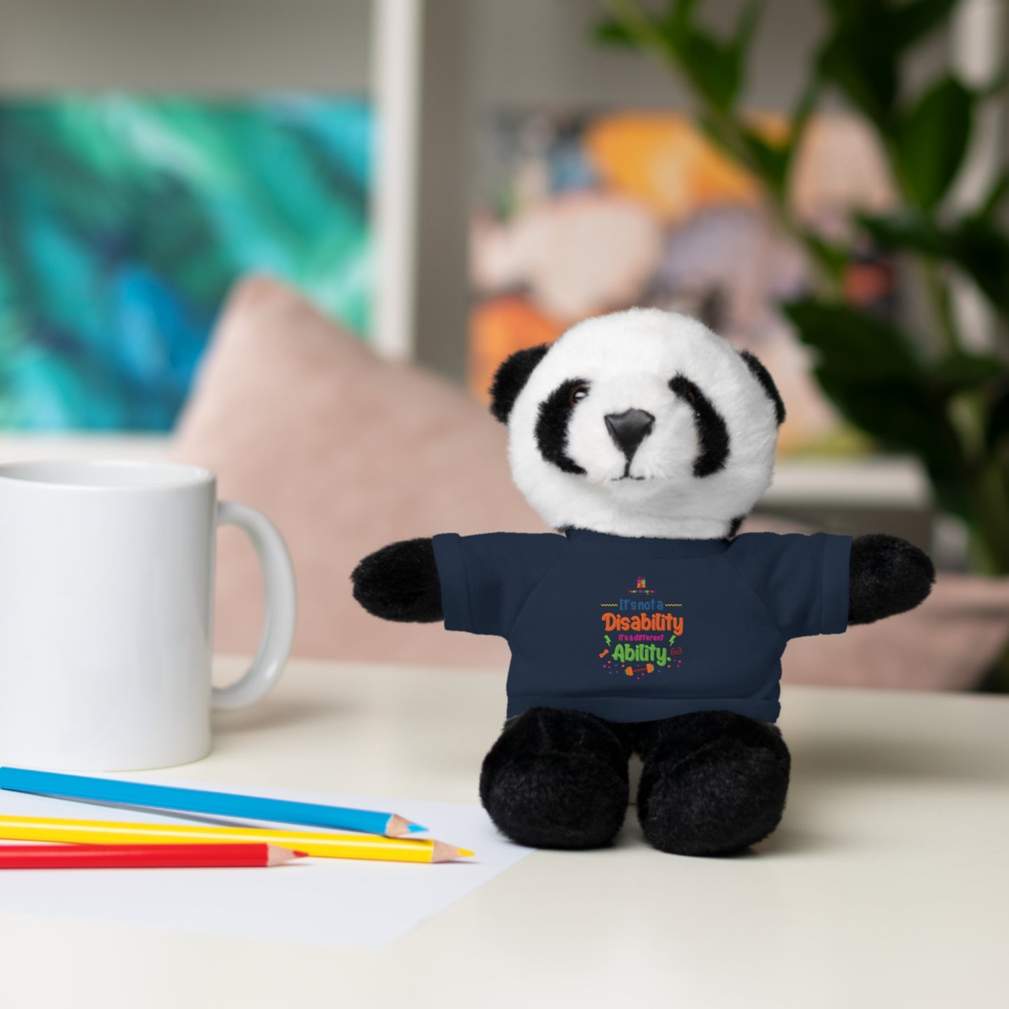 It's a Different Ability Stuffed Animals with Tee