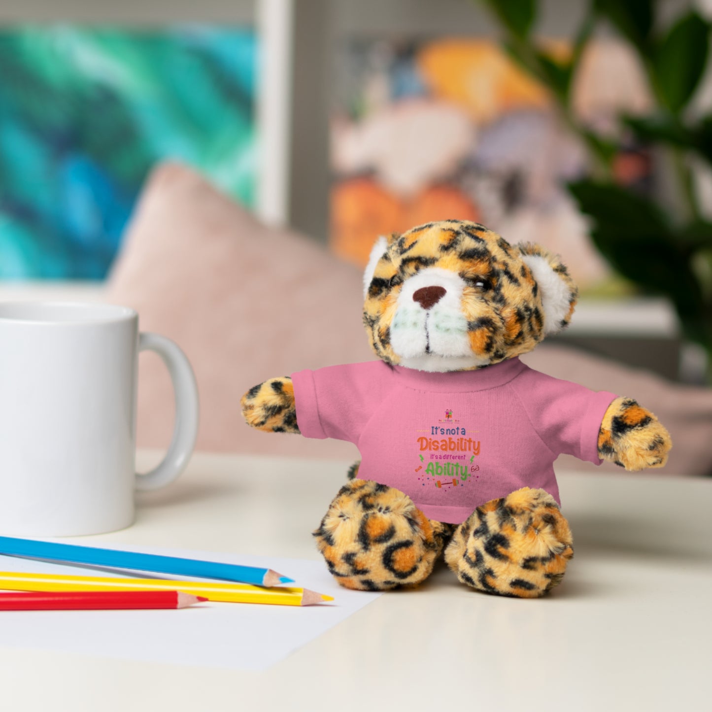 It's a Different Ability Stuffed Animals with Tee