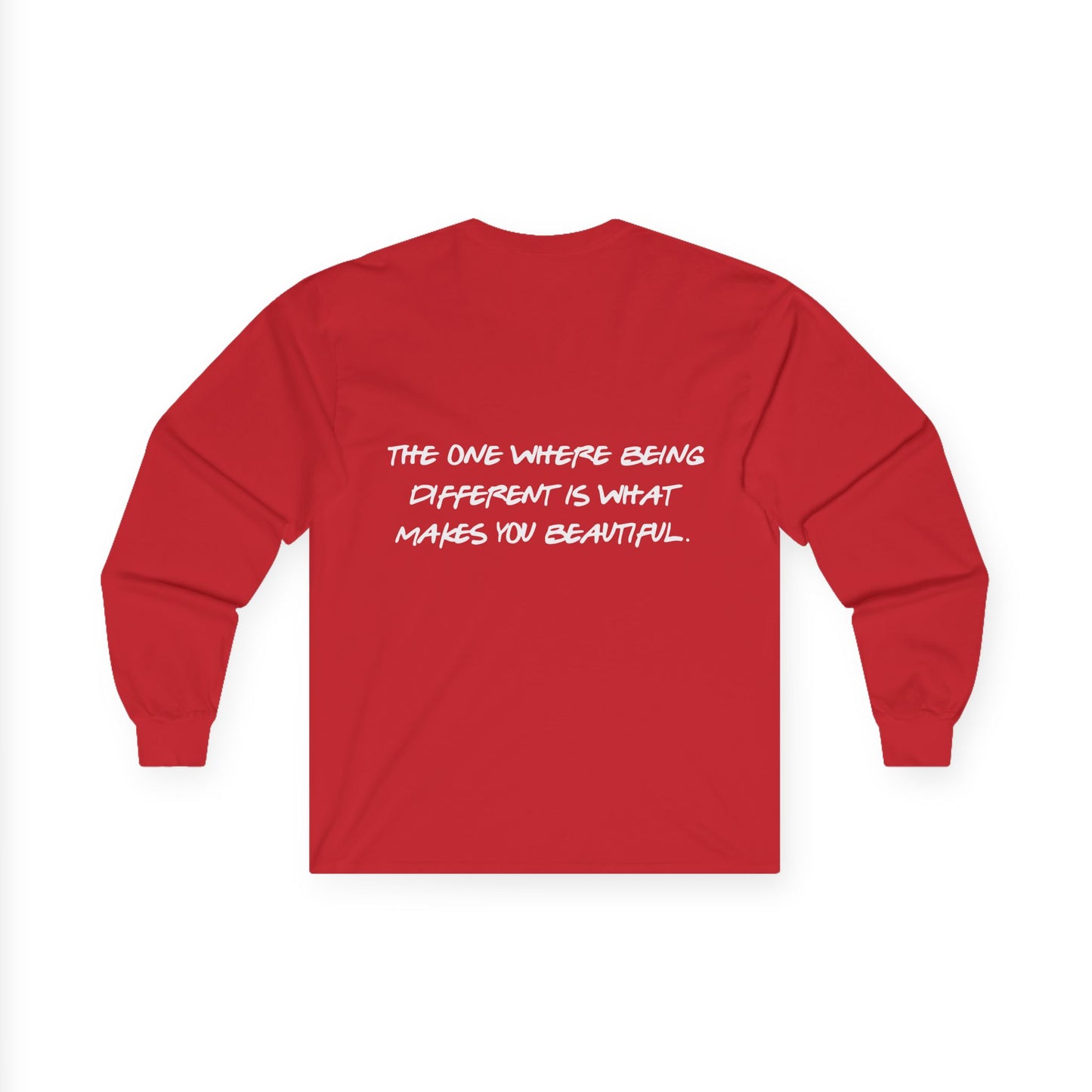 ADHD Long Sleeve Tee — "The One Where Being Different Is What Makes You Beautiful"