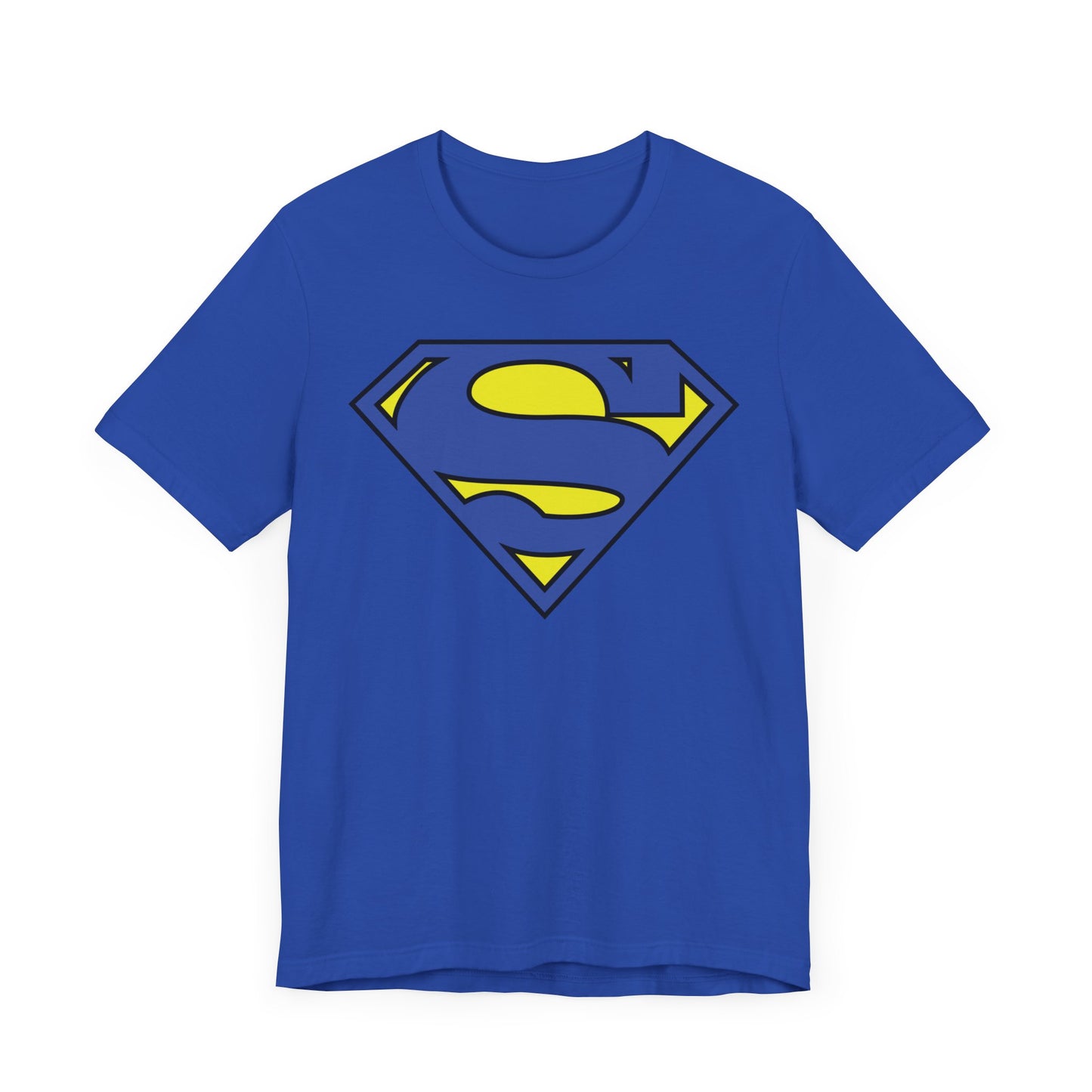 Down Syndrome Awareness Superman Tee: Super Strength, Super Pride - Unisex Jersey Short Sleeve Tee