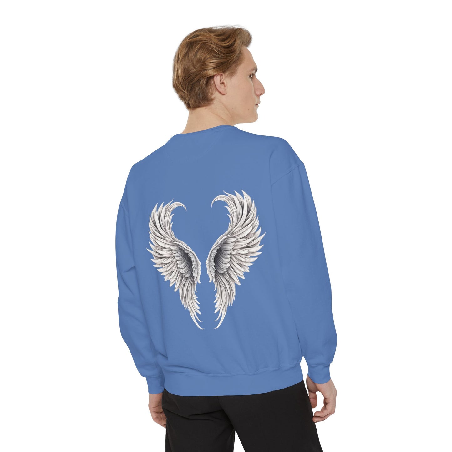 Angels on Earth are Disguised as Special Education Teachers Unisex Garment-Dyed Sweatshirt