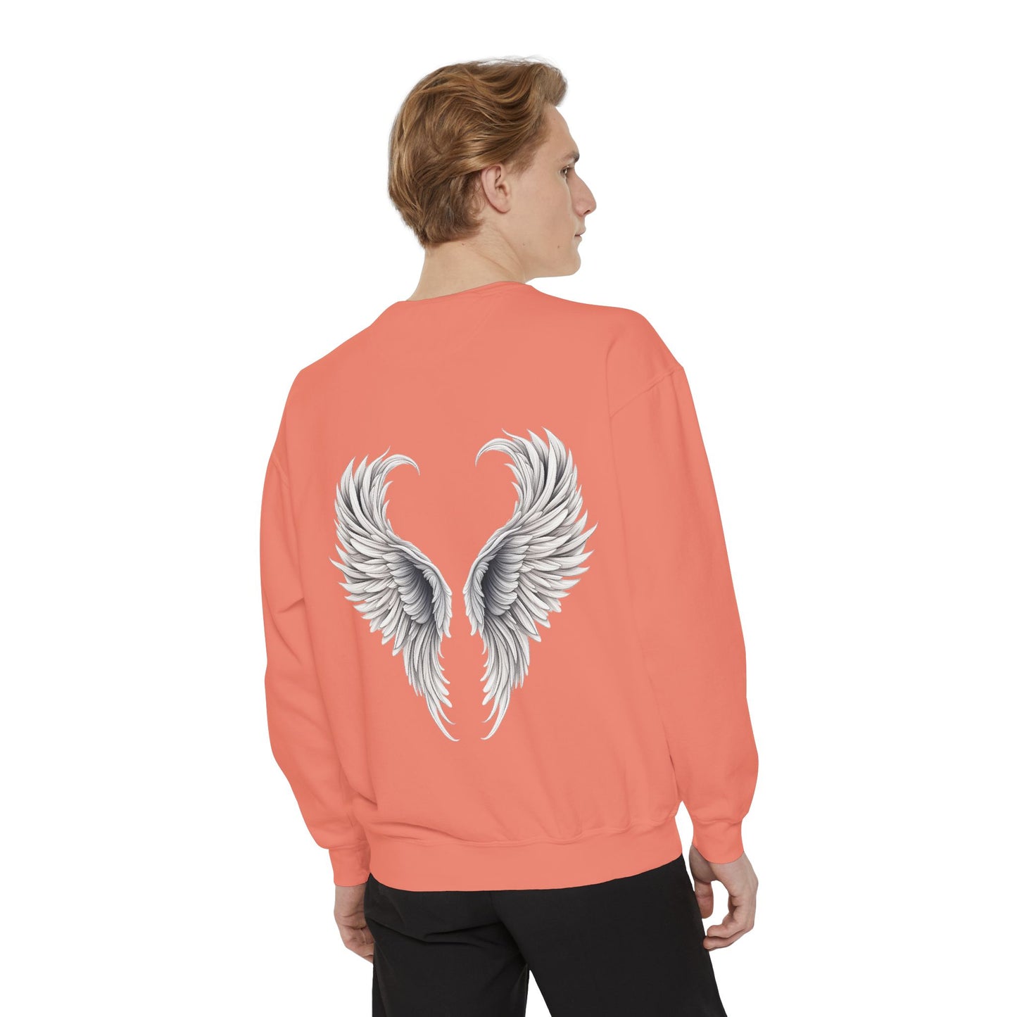 Angels on Earth are Disguised as Special Education Teachers Unisex Garment-Dyed Sweatshirt