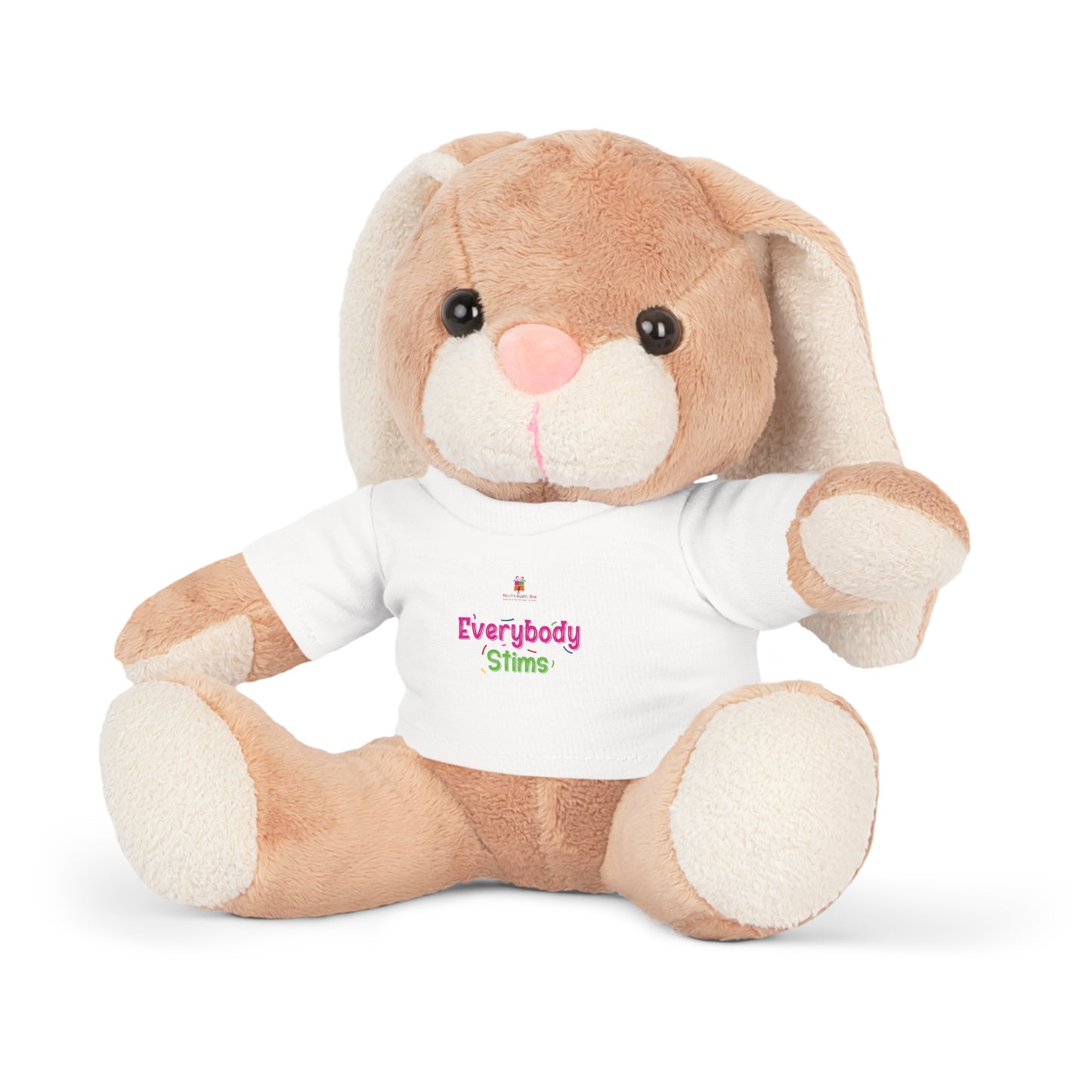 Plush Toy with Everybody Stims T-Shirt
