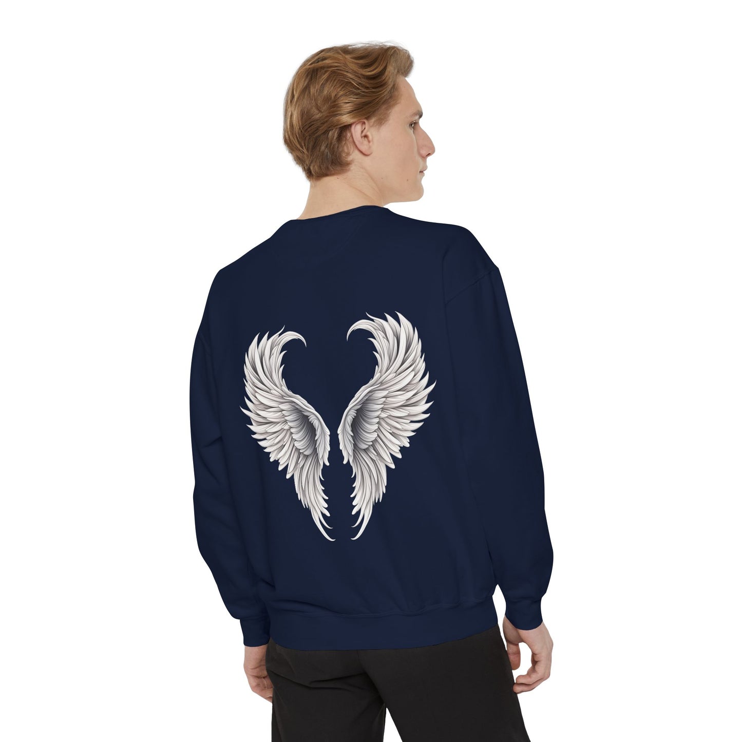 Angels on Earth are Disguised as Special Education Teachers Unisex Garment-Dyed Sweatshirt