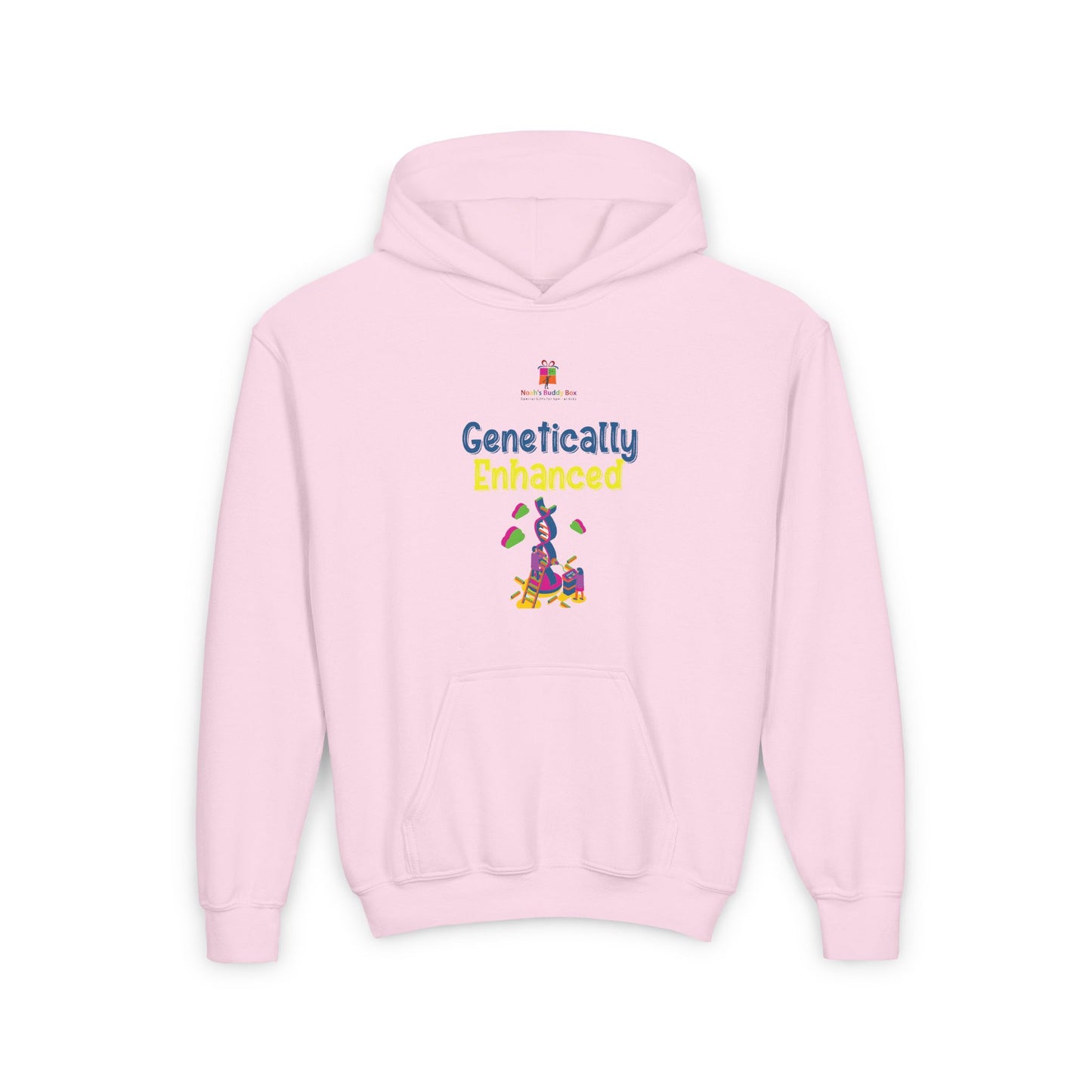Genetically Enhanced - Youth Heavy Blend Hooded Sweatshirt