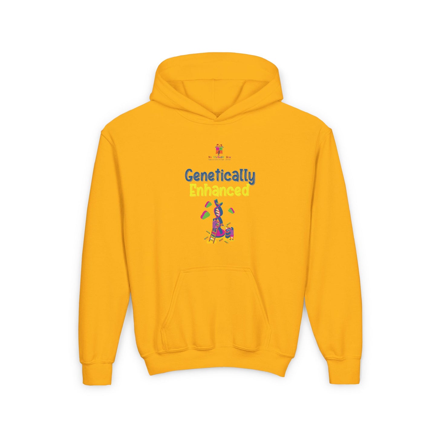 Genetically Enhanced - Youth Heavy Blend Hooded Sweatshirt