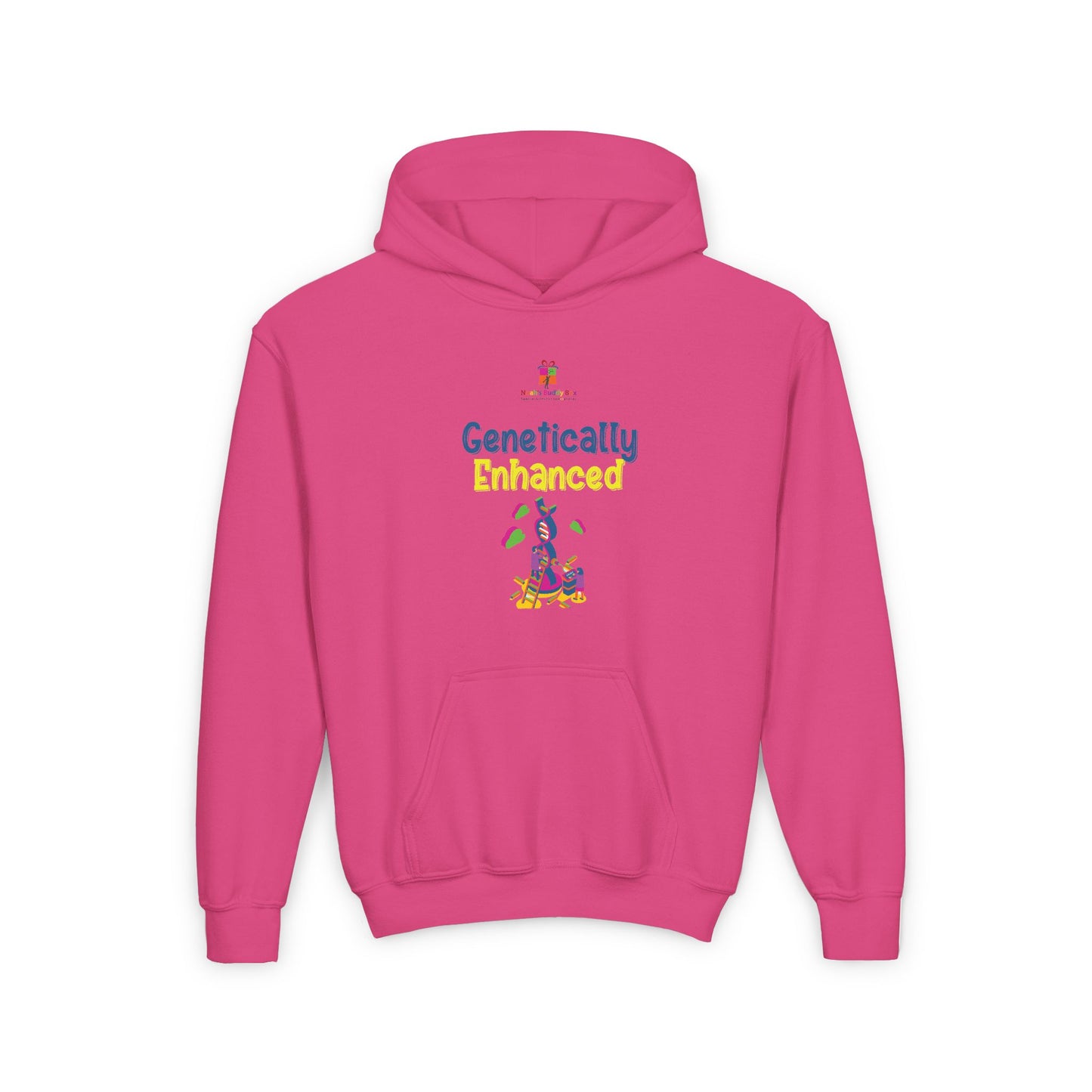 Genetically Enhanced - Youth Heavy Blend Hooded Sweatshirt