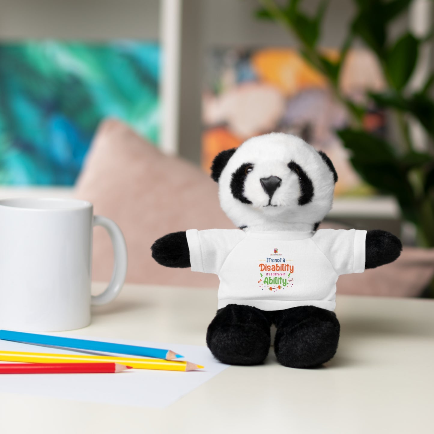 It's a Different Ability Stuffed Animals with Tee
