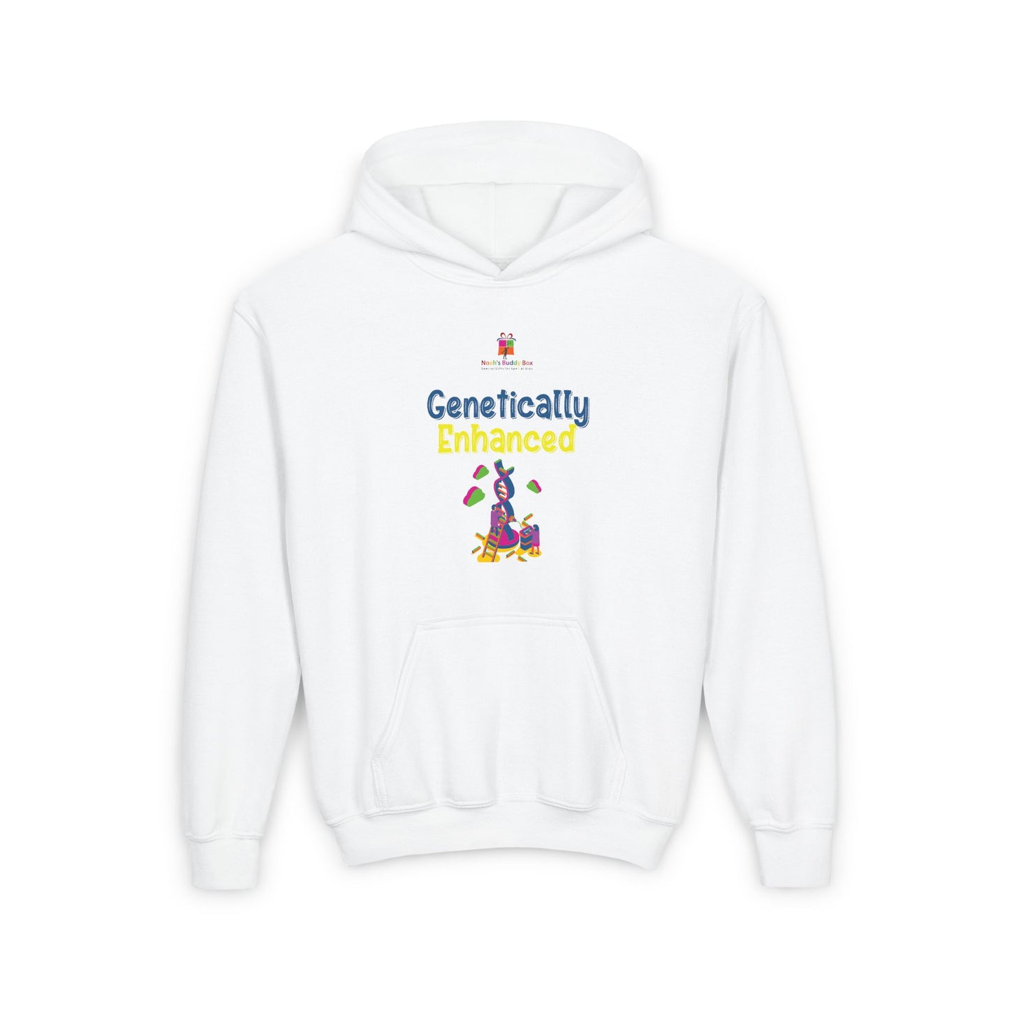 Genetically Enhanced - Youth Heavy Blend Hooded Sweatshirt