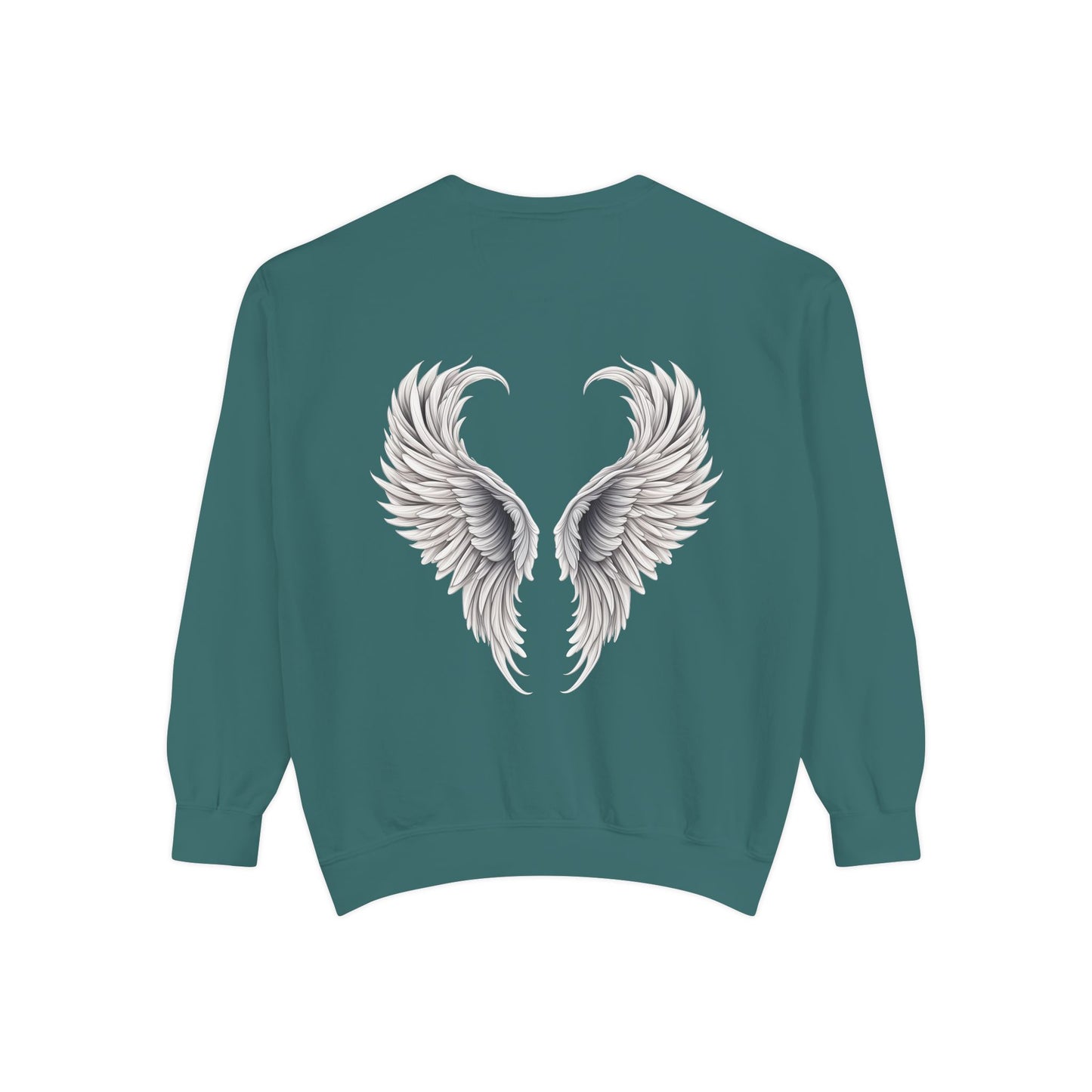 Angels on Earth are Disguised as Special Education Teachers Unisex Garment-Dyed Sweatshirt