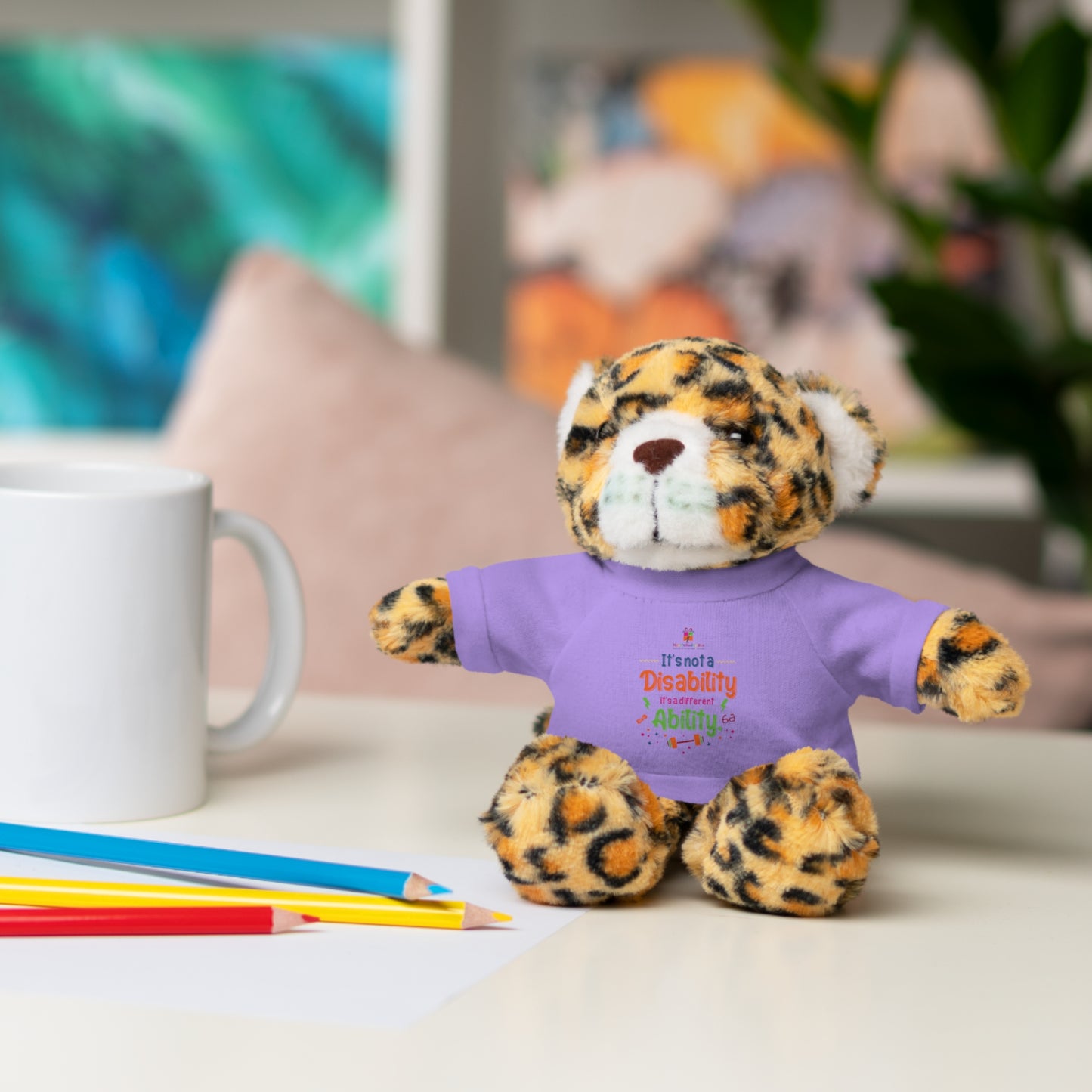 It's a Different Ability Stuffed Animals with Tee