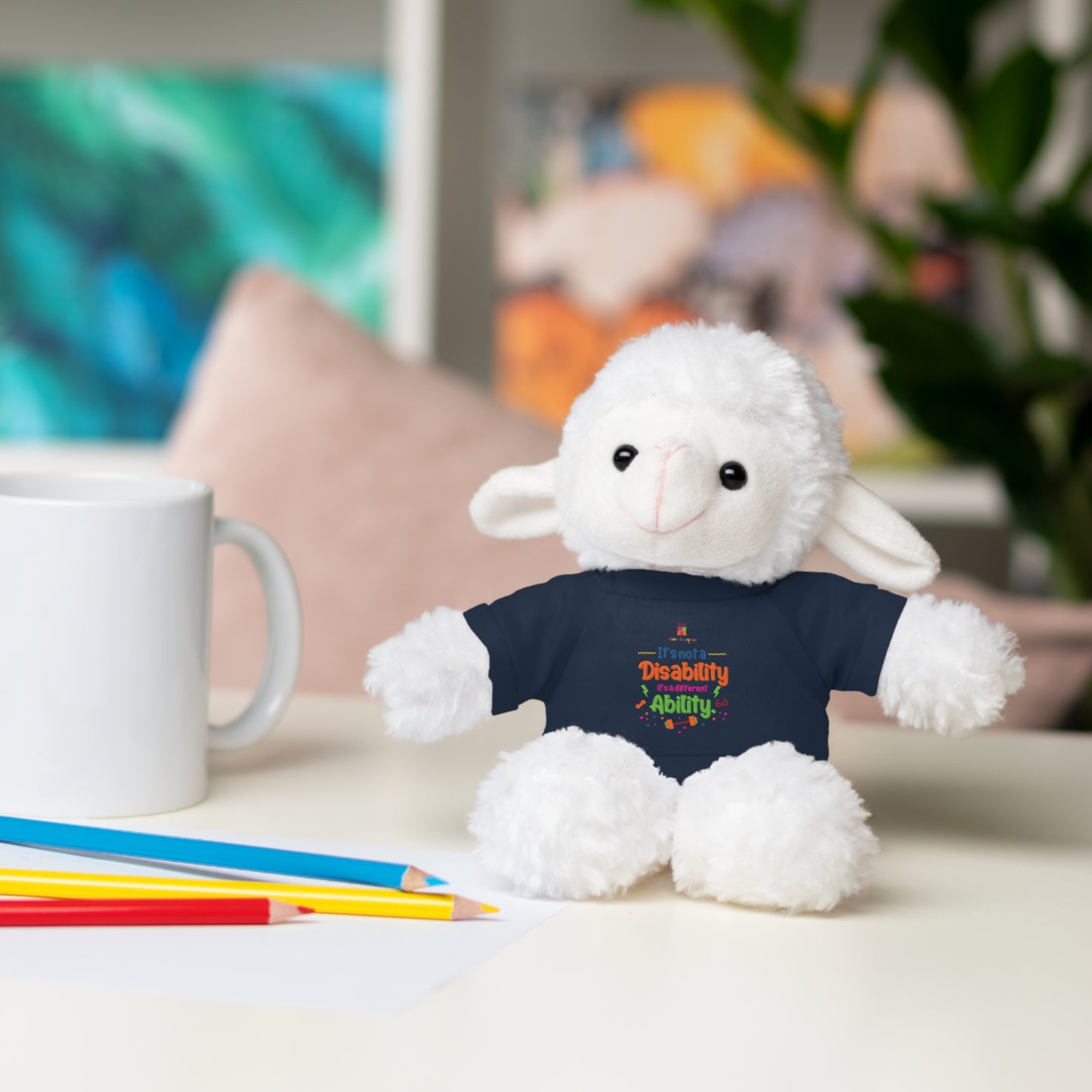 It's a Different Ability Stuffed Animals with Tee