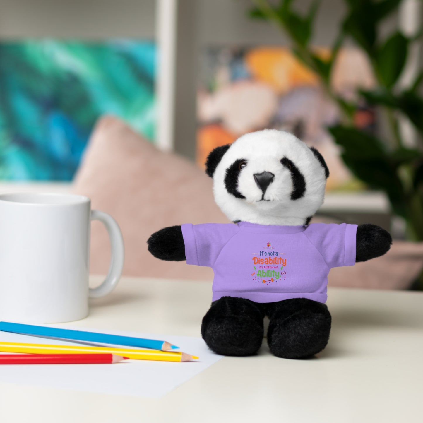 It's a Different Ability Stuffed Animals with Tee