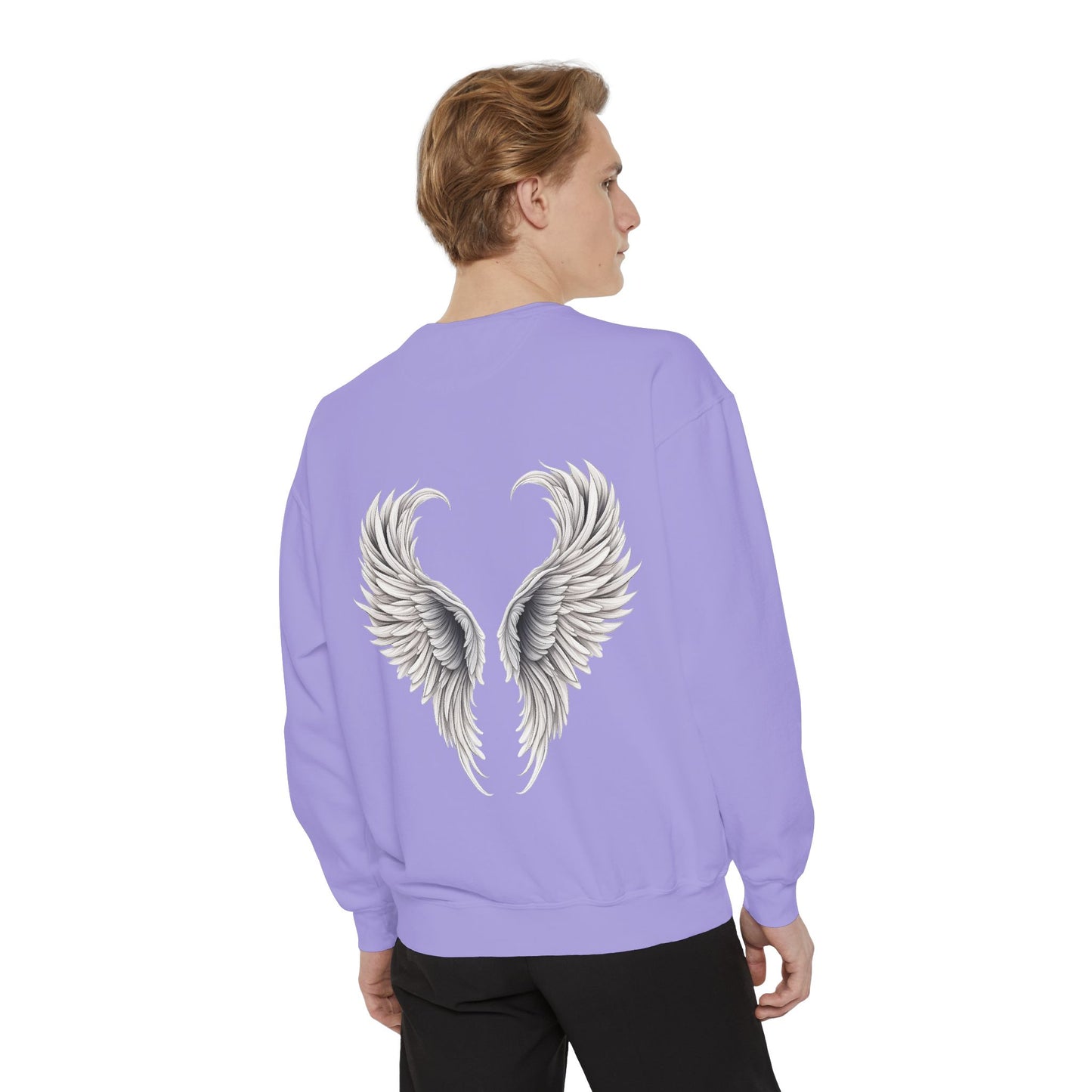 Angels on Earth are Disguised as Special Education Teachers Unisex Garment-Dyed Sweatshirt