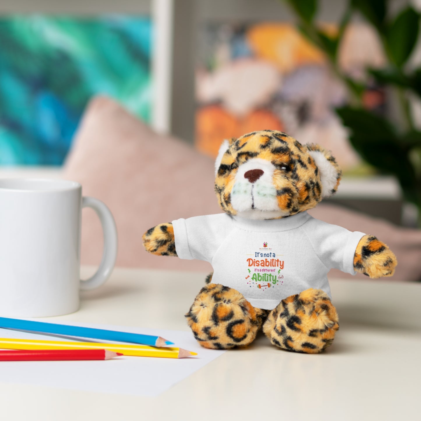 It's a Different Ability Stuffed Animals with Tee