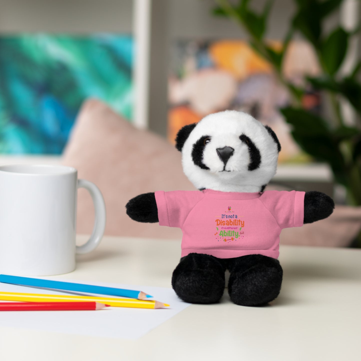 It's a Different Ability Stuffed Animals with Tee