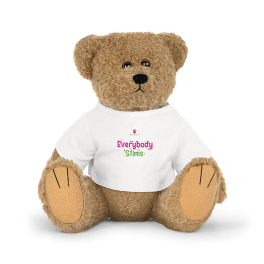 Plush Toy with Everybody Stims T-Shirt
