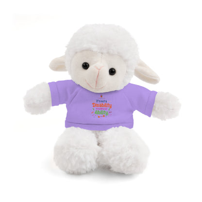 It's a Different Ability Stuffed Animals with Tee