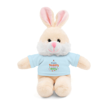 It's a Different Ability Stuffed Animals with Tee