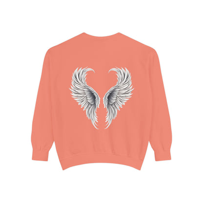 Angels on Earth are Disguised as Special Education Teachers Unisex Garment-Dyed Sweatshirt