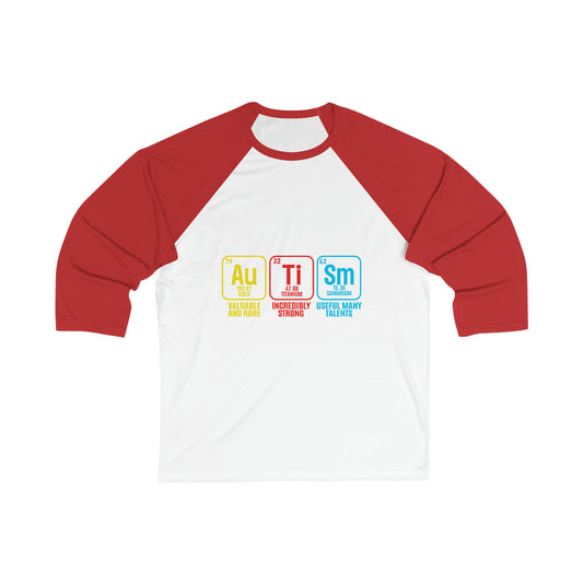 Autism Unisex 3\4 Sleeve Baseball Tee