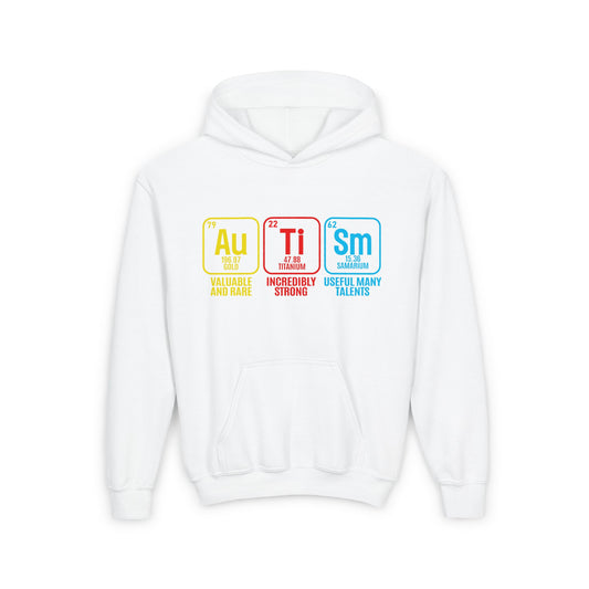 Autism Youth Heavy Blend Hooded Sweatshirt