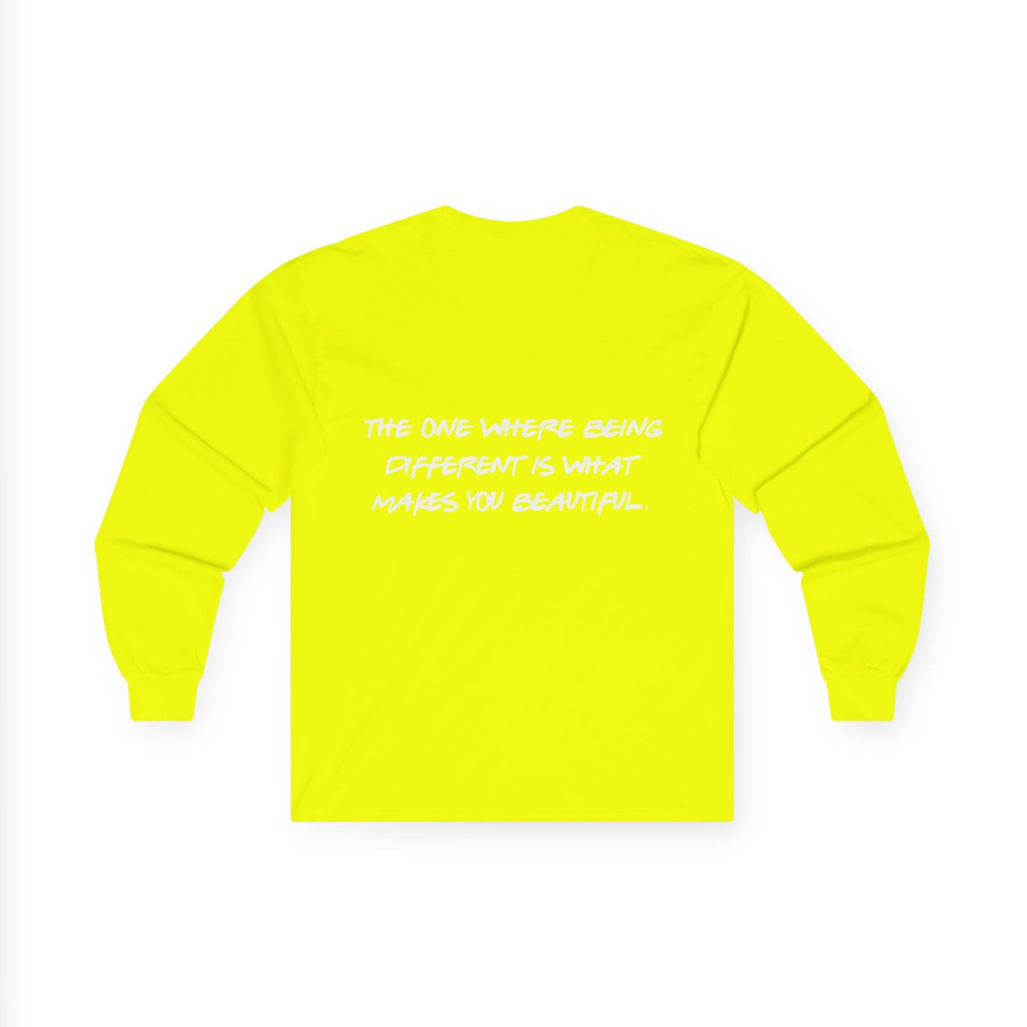ADHD Long Sleeve Tee — "The One Where Being Different Is What Makes You Beautiful"