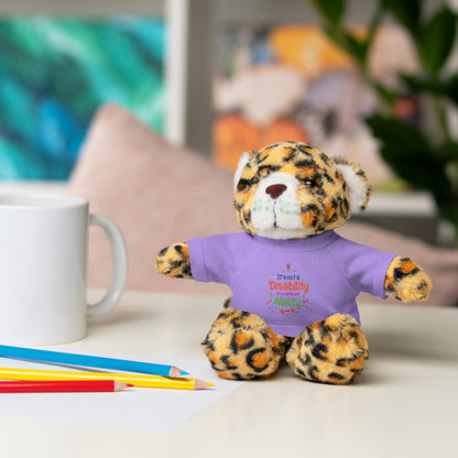 It's a Different Ability Stuffed Animals with Tee