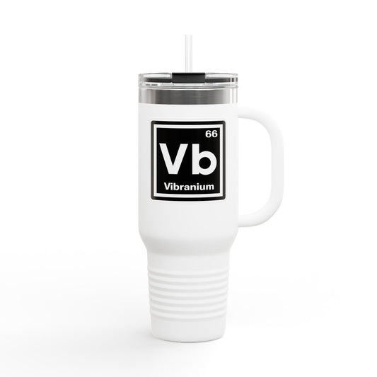 Vibranium Insulated Travel Mug - 40oz Tumblers for On-the-Go Adventures