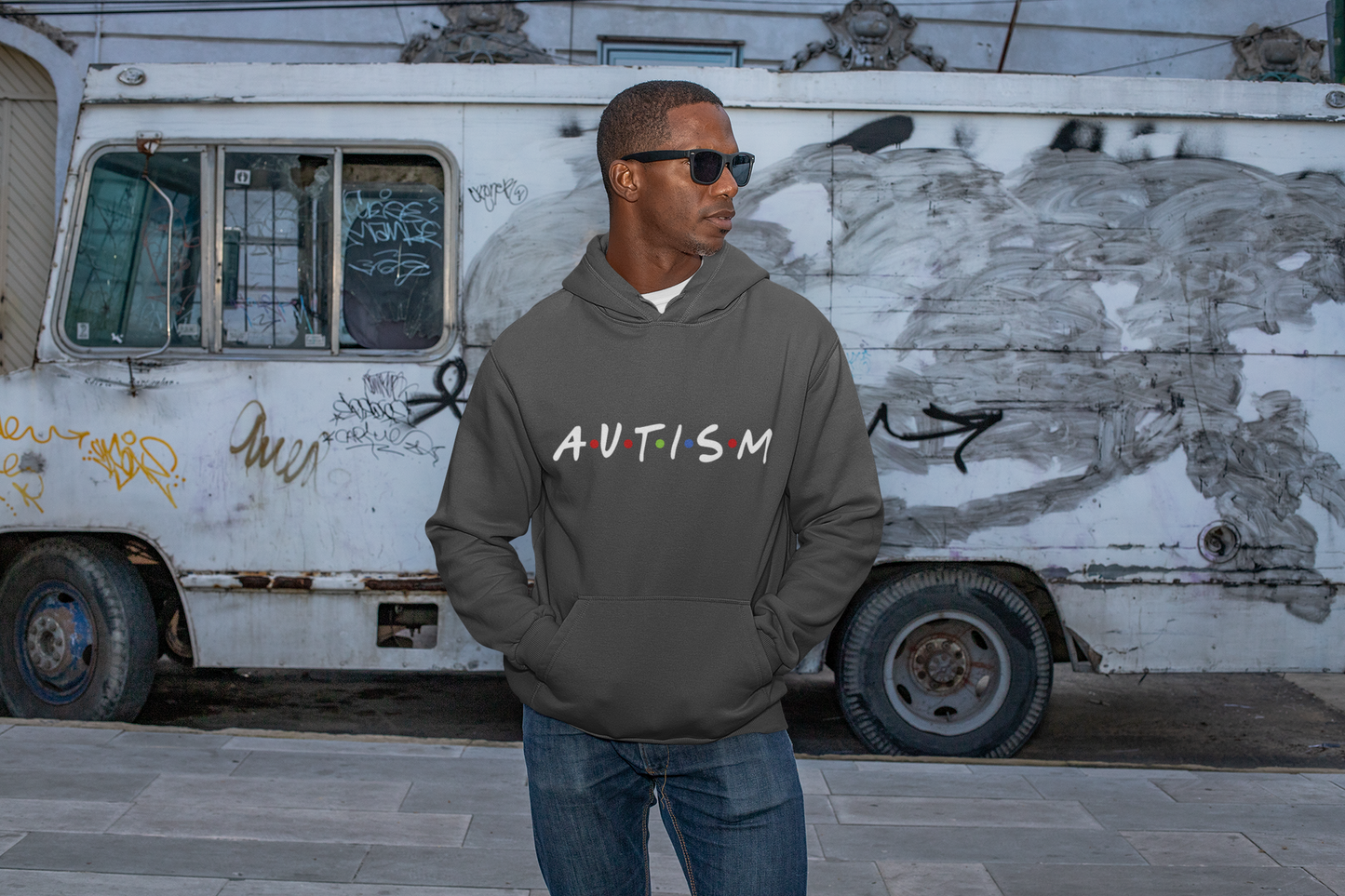 Autism Awareness Full Zip Hoodie | Celebrate Uniqueness & Support Inclusivity