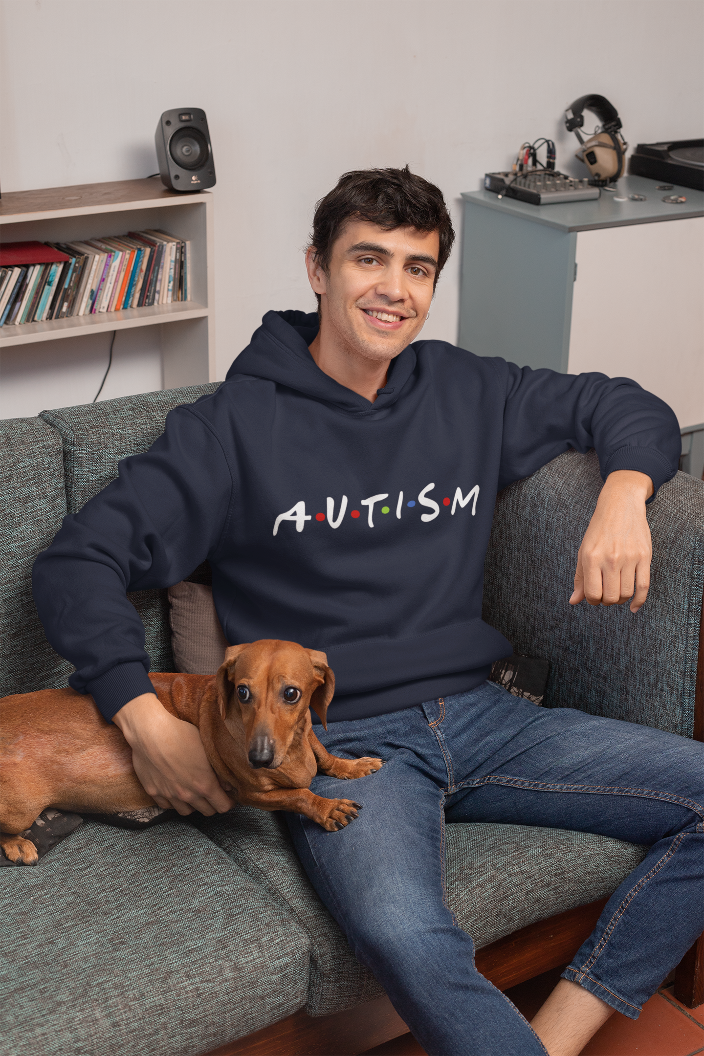 Autism Awareness Full Zip Hoodie | Celebrate Uniqueness & Support Inclusivity