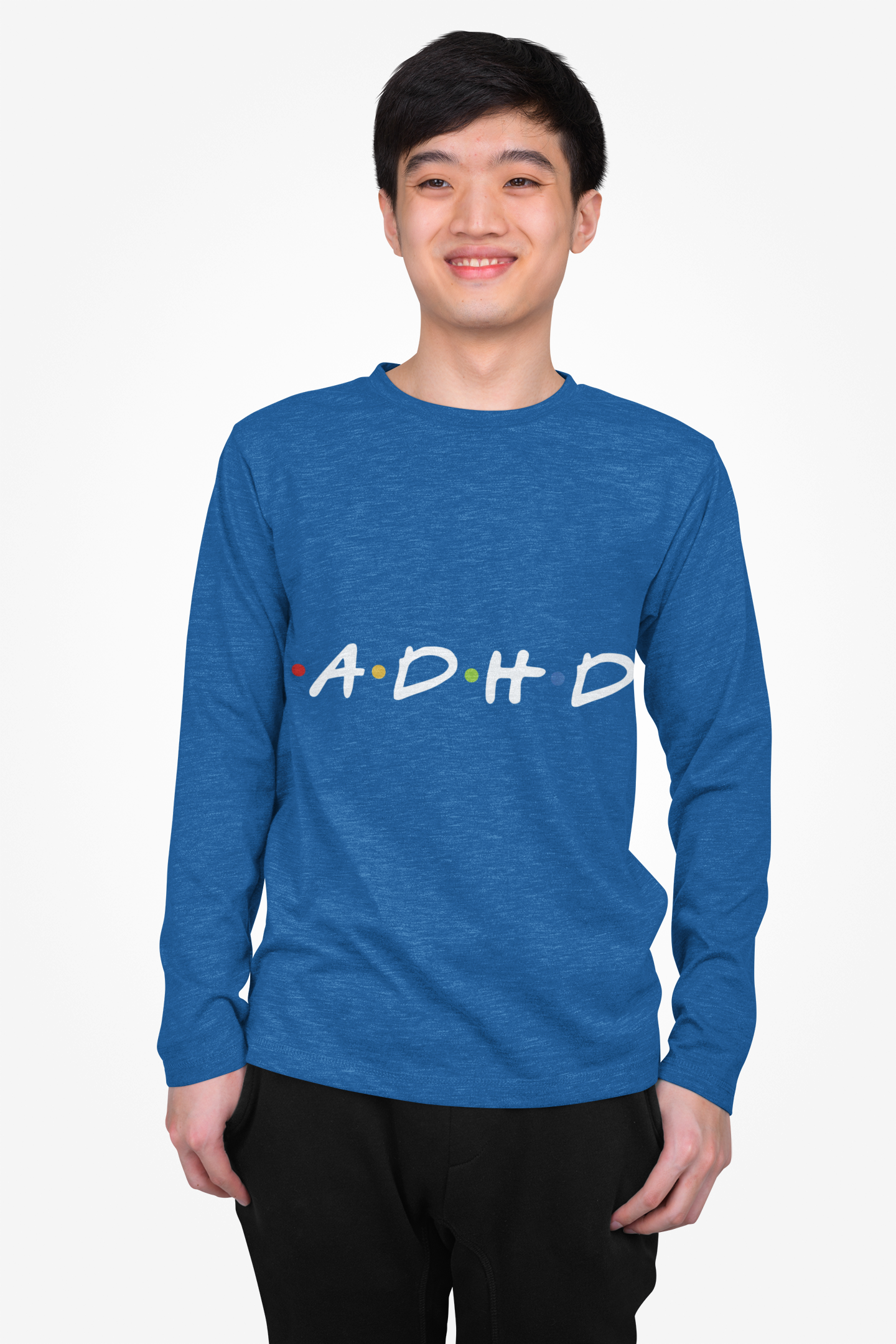 ADHD Long Sleeve Tee — "The One Where Being Different Is What Makes You Beautiful"