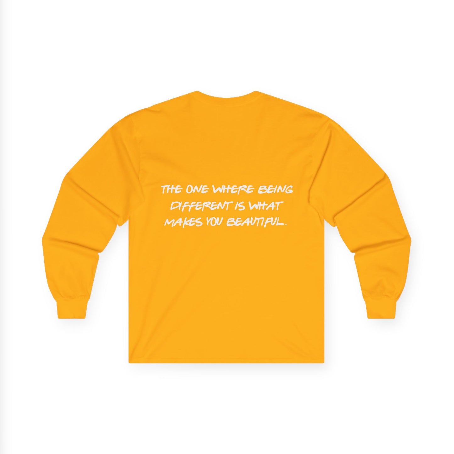 ADHD Long Sleeve Tee — "The One Where Being Different Is What Makes You Beautiful"