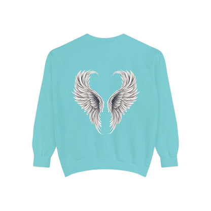 Angels on Earth are Disguised as Special Education Teachers Unisex Garment-Dyed Sweatshirt