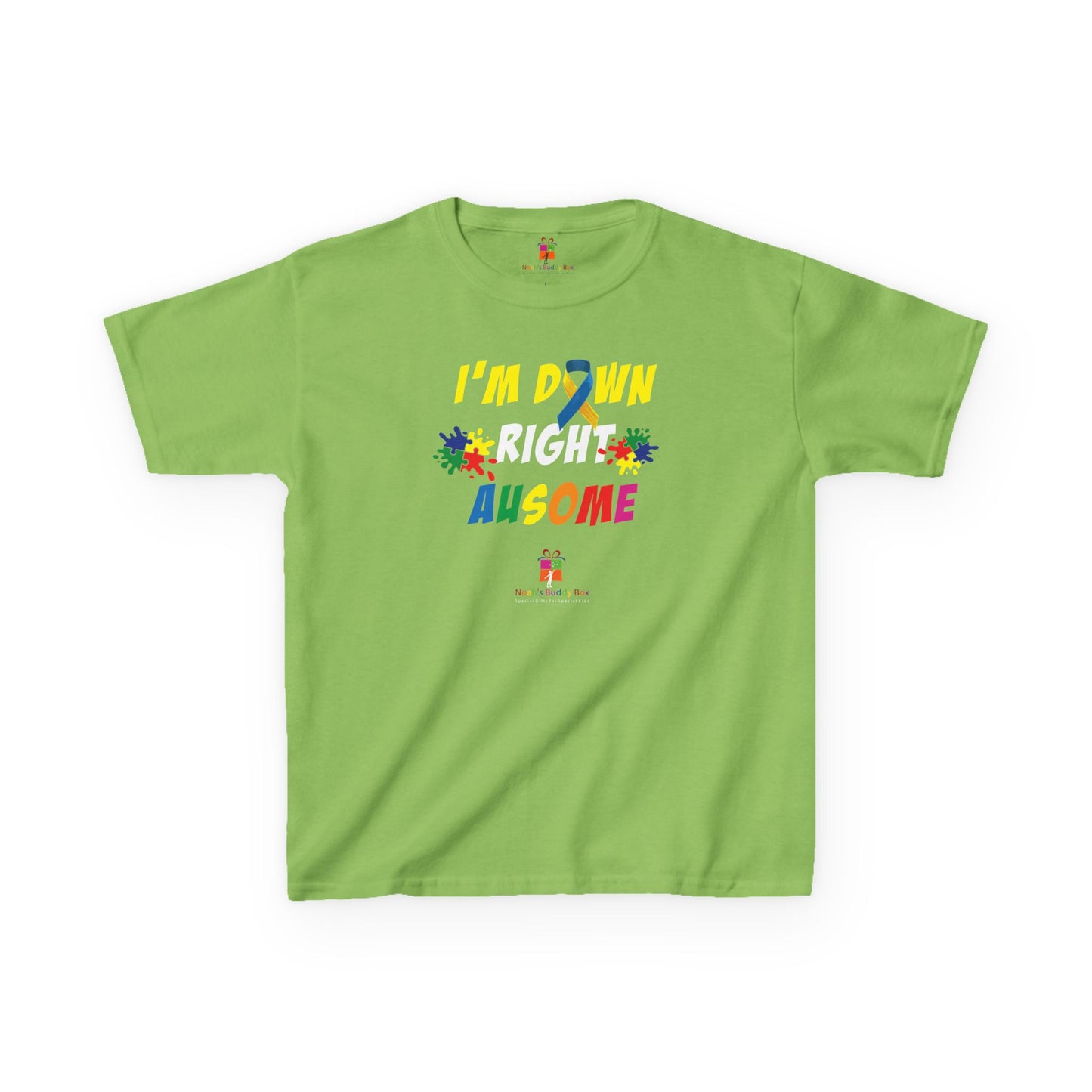 I’m Down Right Ausome Kids Tee 💛💙❤️