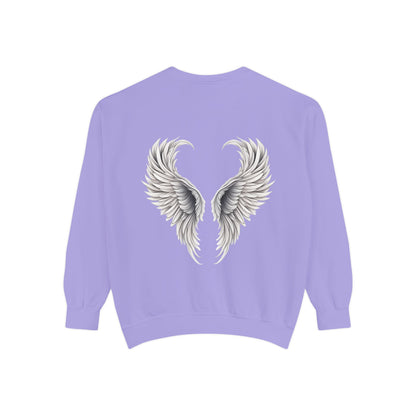 Angels on Earth are Disguised as Special Education Teachers Unisex Garment-Dyed Sweatshirt