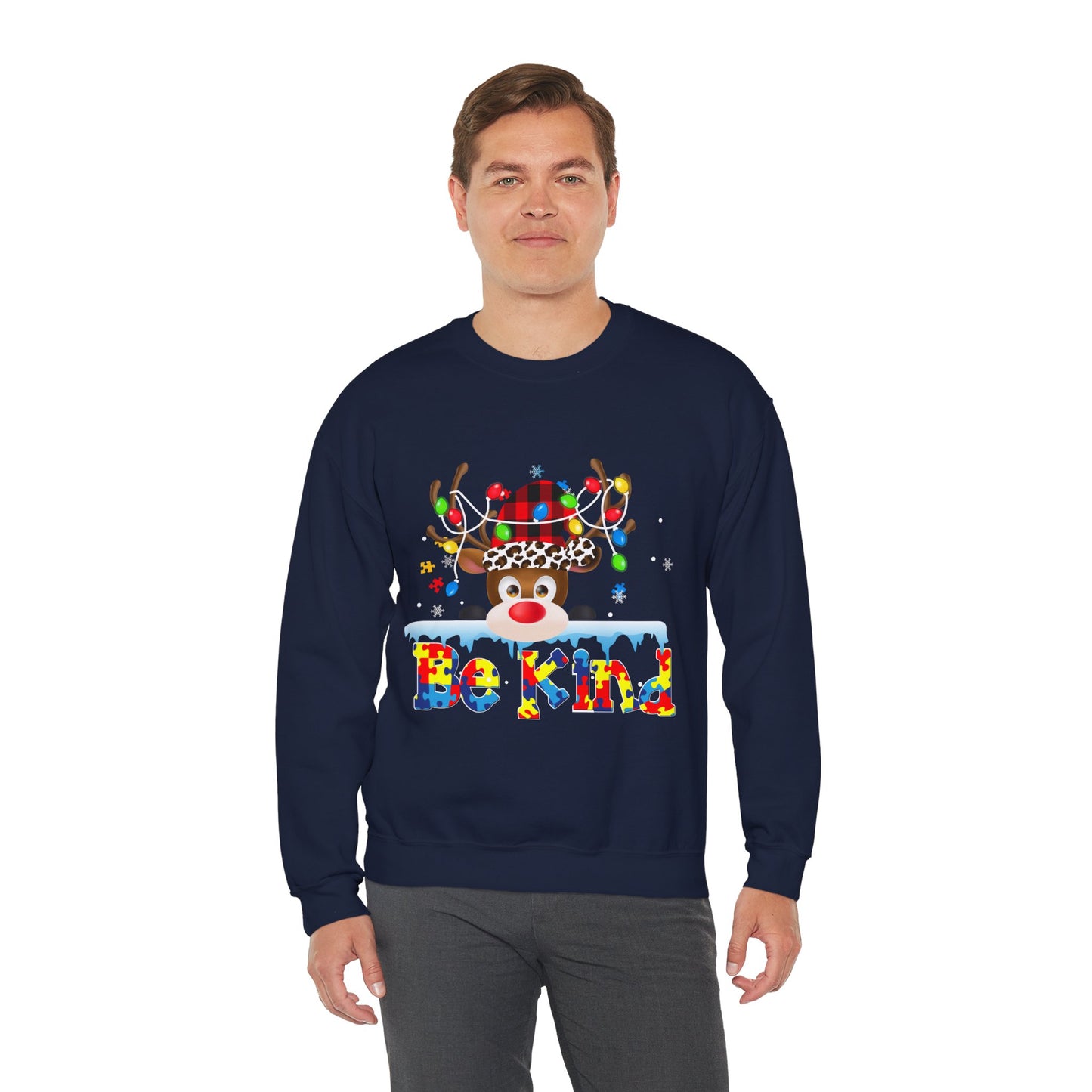Be Kind Holiday Sweatshirt 🎄