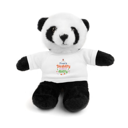It's a Different Ability Stuffed Animals with Tee