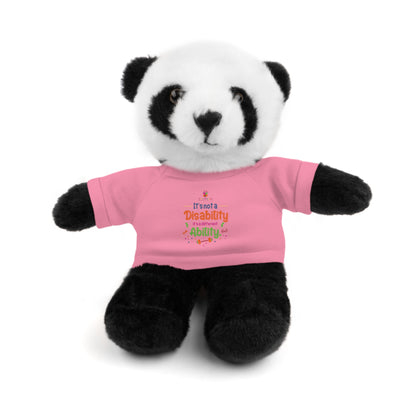 It's a Different Ability Stuffed Animals with Tee