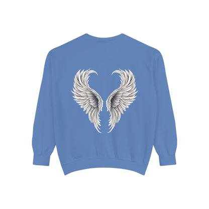 Angels on Earth are Disguised as Special Education Teachers Unisex Garment-Dyed Sweatshirt
