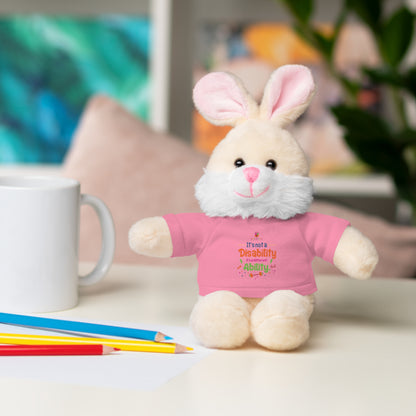 It's a Different Ability Stuffed Animals with Tee