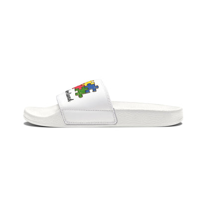 Colorful Puzzle Design Youth Sandals - Fun & Accepting Footwear